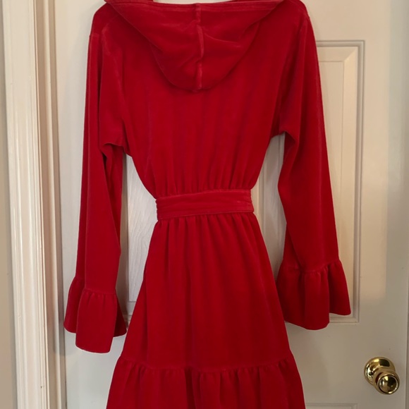 Jasmine & Ginger Hooded Short Robe - Picture 4 of 11